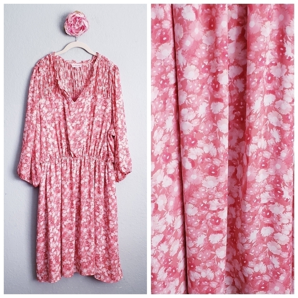 Molly & Isadora Pink Floral Dress